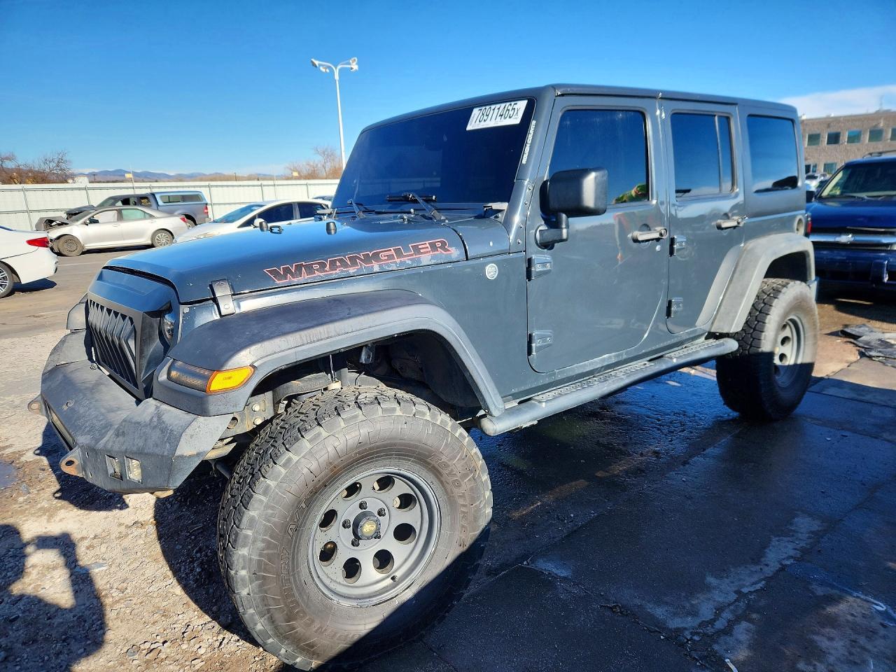 2017 Jeep Wrangler Unlimited Sport - zdjęcie główne