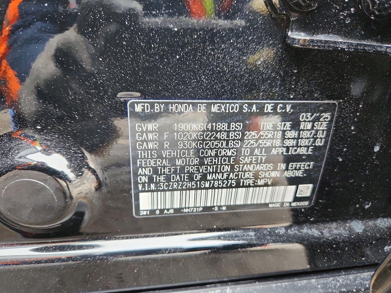 2025 Honda Hr-V Sport - zdjęcie 13