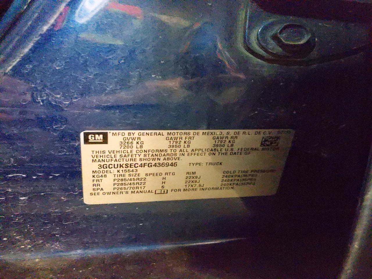 2015 Chevrolet Silverado K1500 Ltz - zdjęcie 12