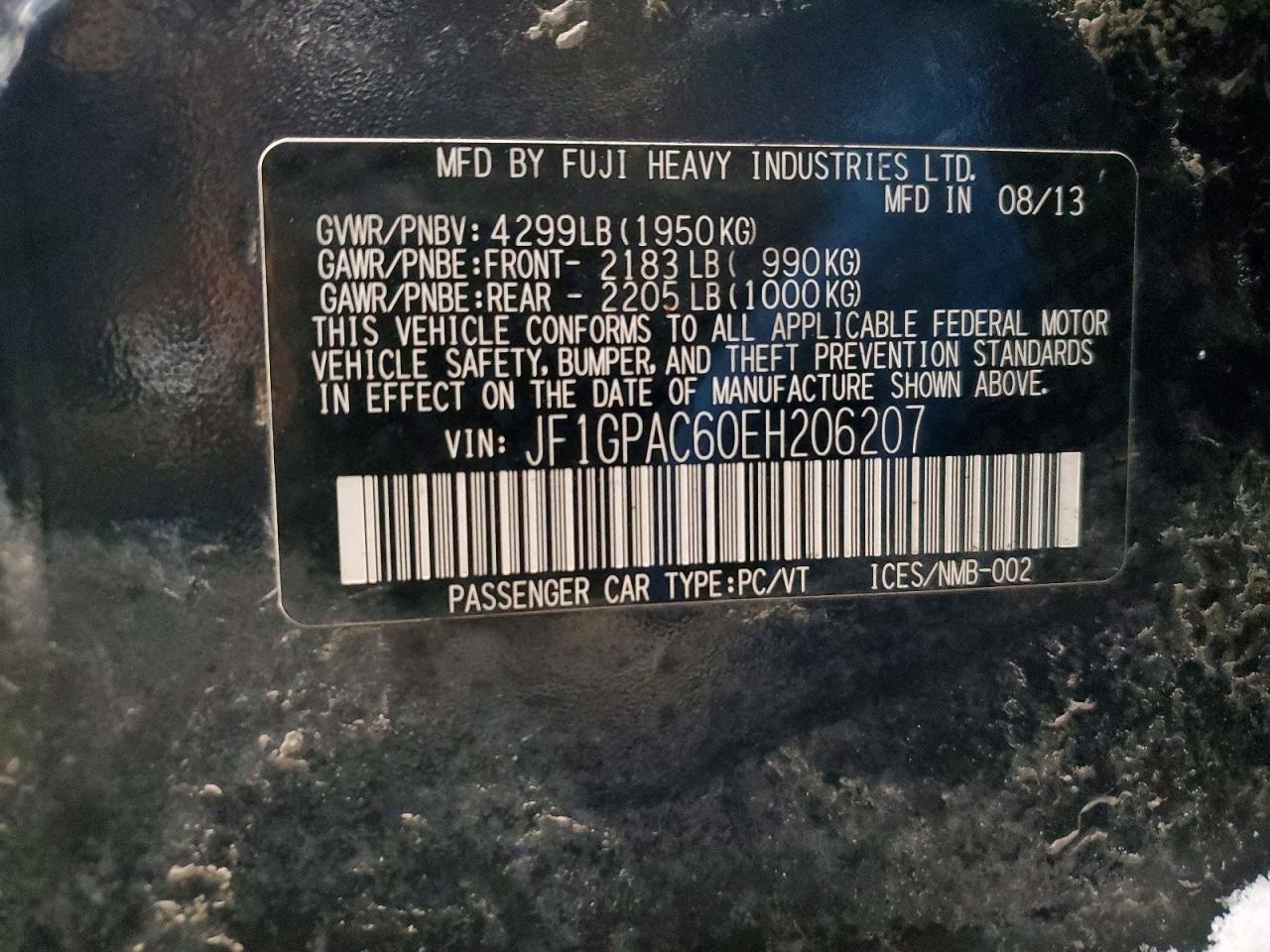 2014 Subaru Impreza Premium - zdjęcie 13