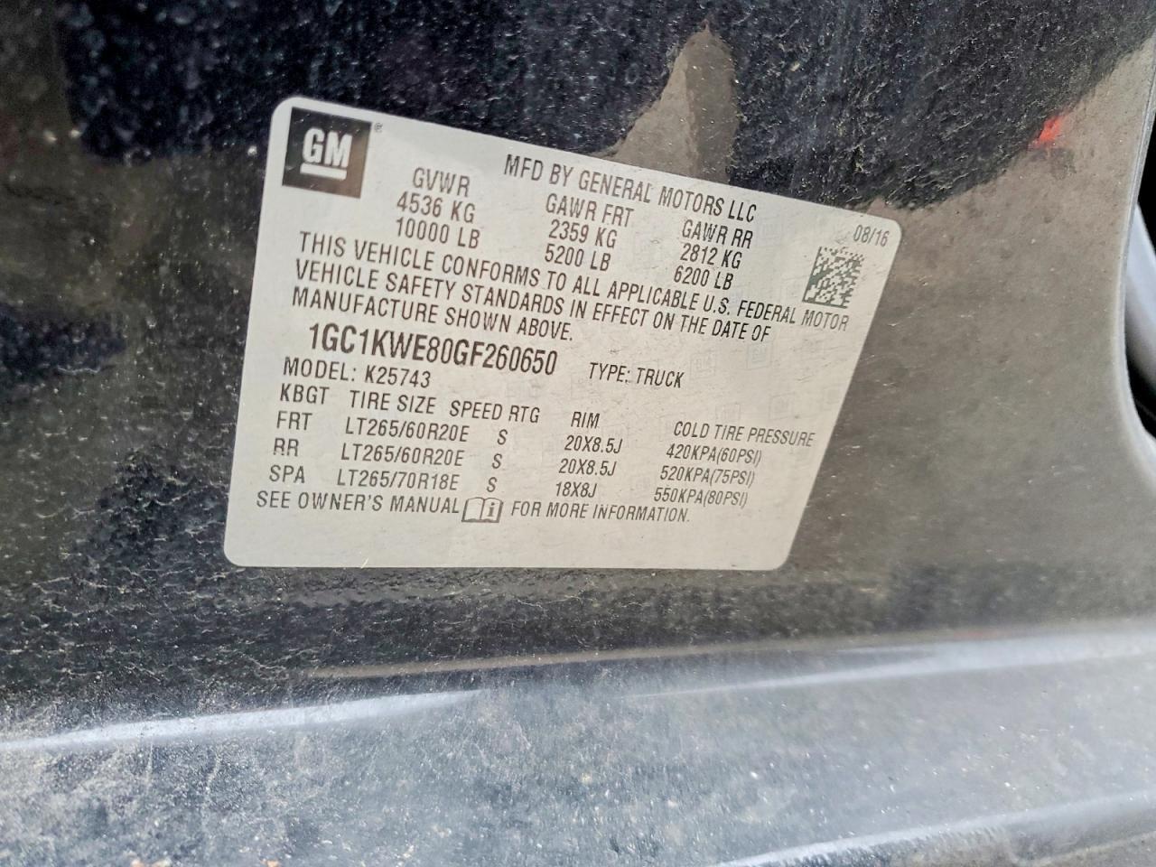 2016 Chevrolet Silverado K2500 Heavy Duty Ltz - zdjęcie 12