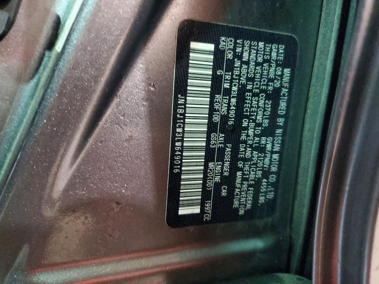 2020 Nissan Rogue Sport Sv - zdjęcie 14