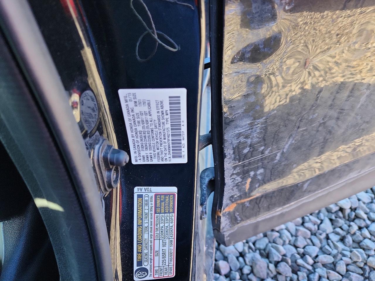 2015 Honda Cr-V Exl - zdjęcie 12