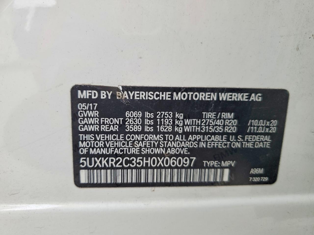 2017 BMW X5 Sdrive35I - zdjęcie 13