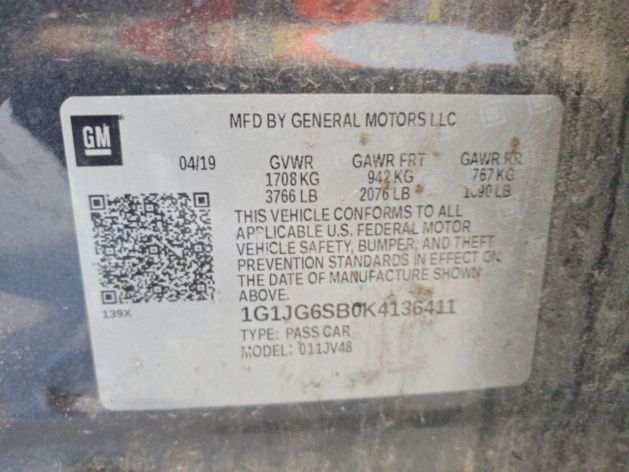 2019 Chevrolet Sonic - zdjęcie 12