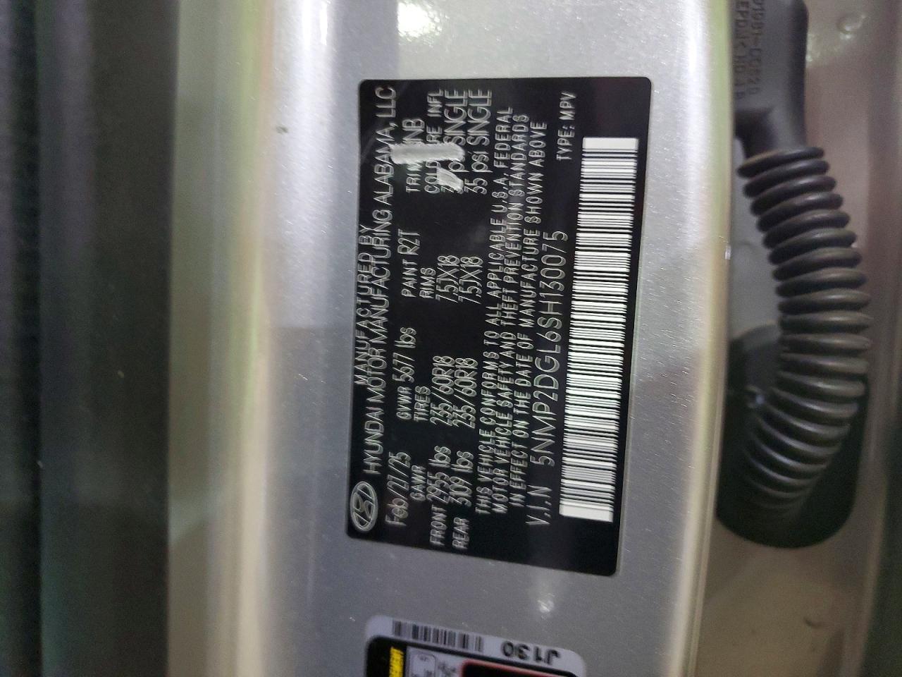 2025 Hyundai Santa Fe Sel - zdjęcie 14