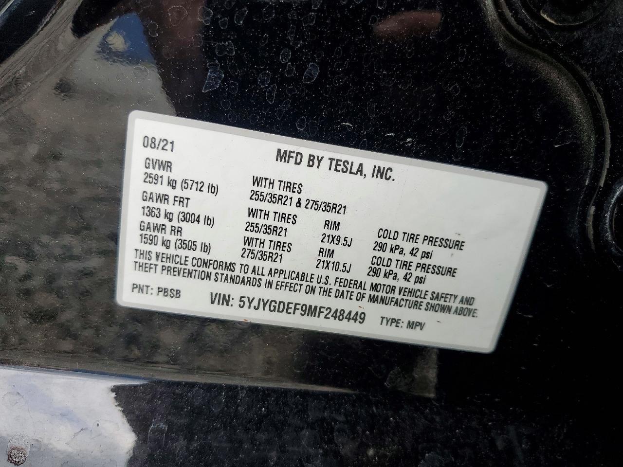 2021 Tesla Model Y - zdjęcie 12