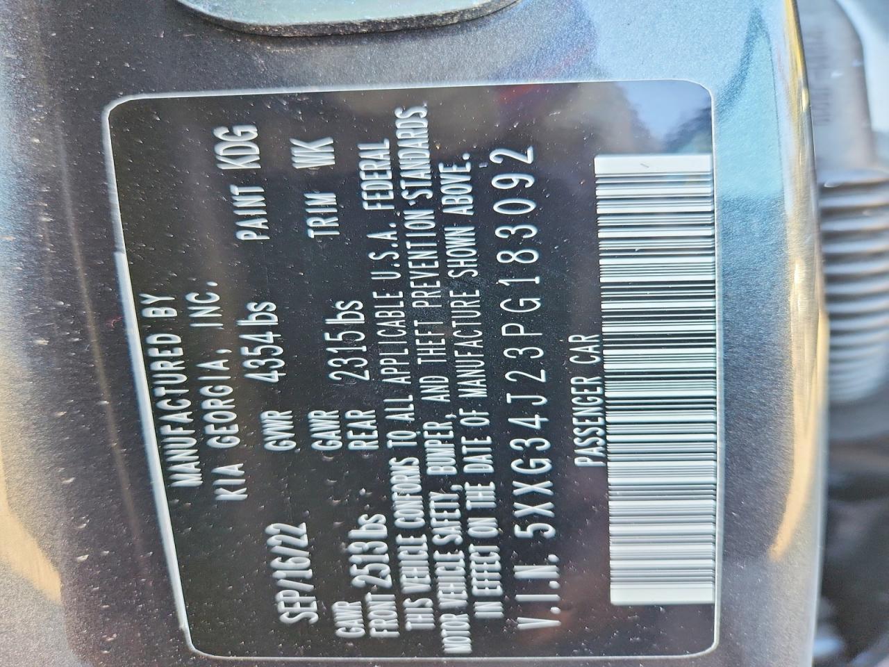 2023 Kia K5 Ex - zdjęcie 12