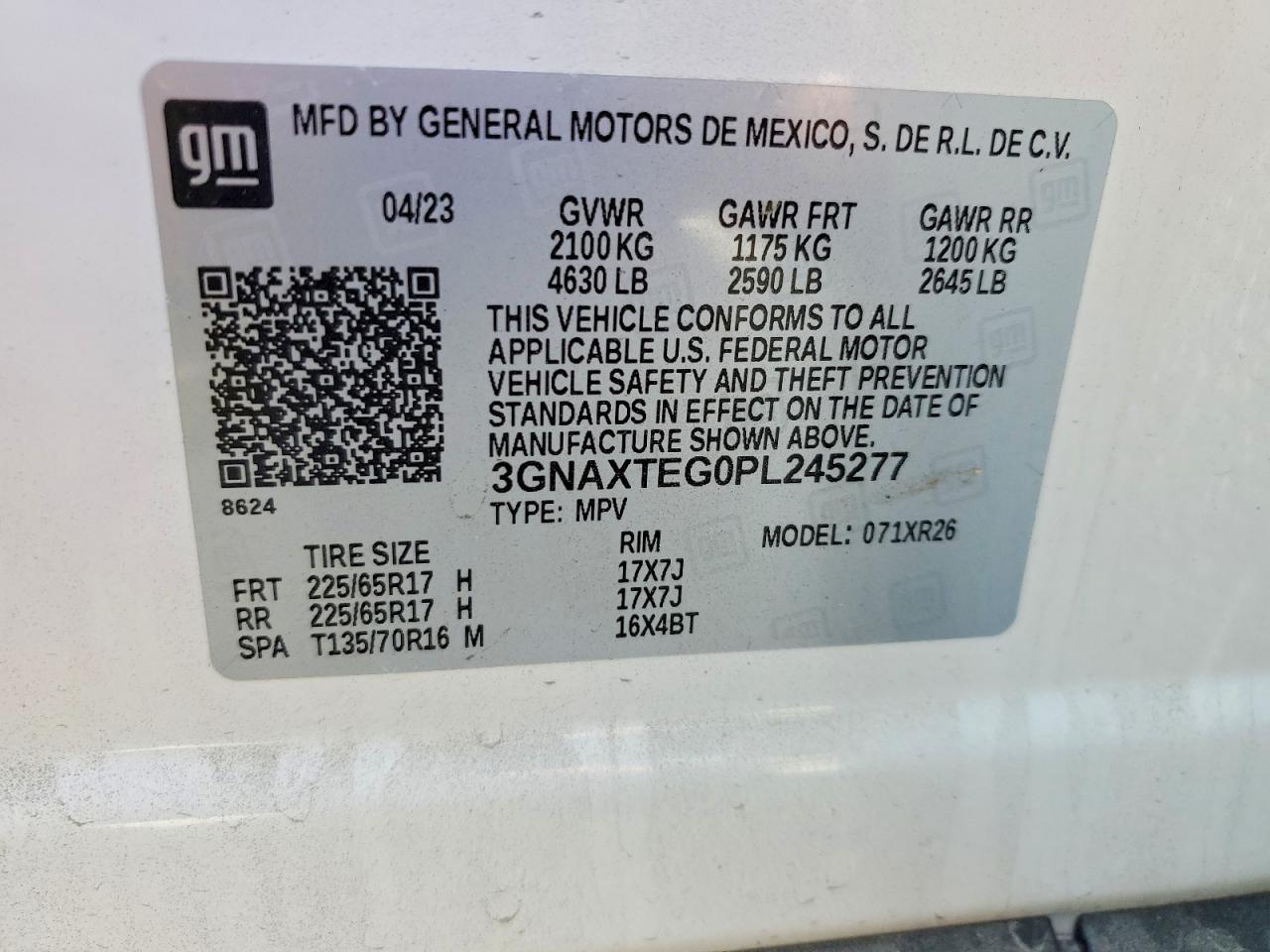 2023 Chevrolet Equinox Lt - zdjęcie 14