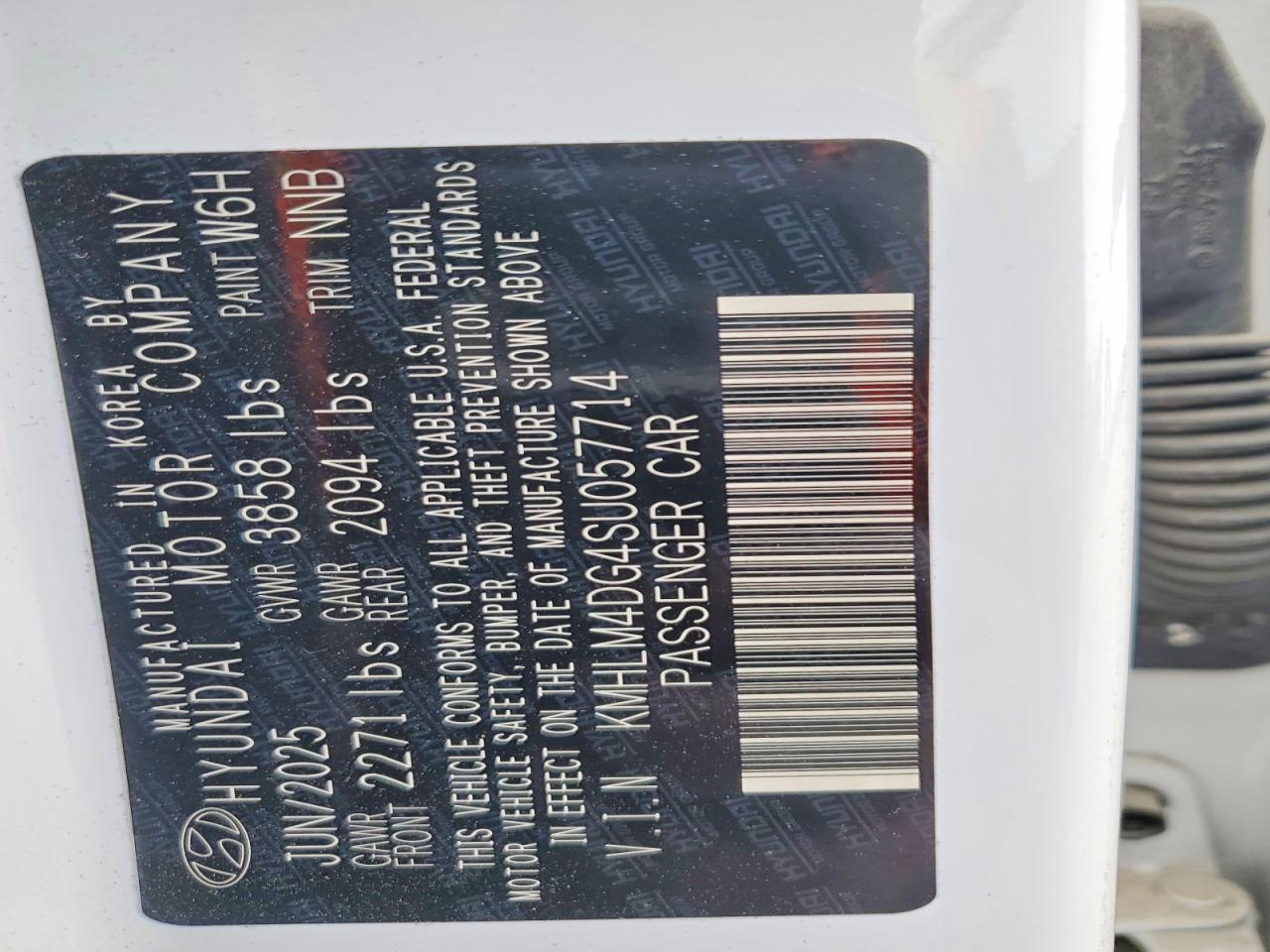 2025 Hyundai Elantra Sel Sport - zdjęcie 12