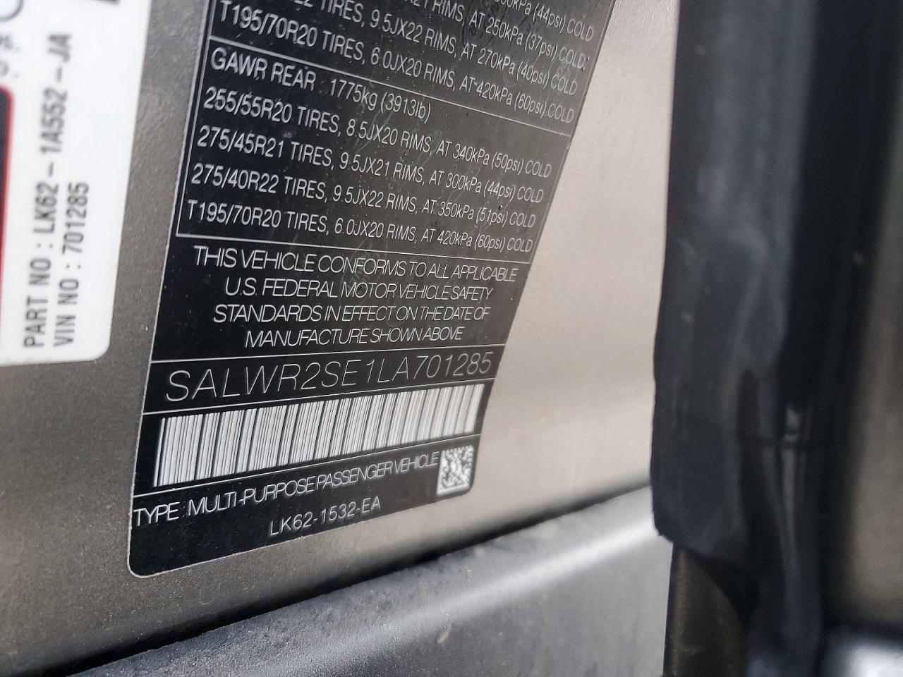 2020 Land Rover Range Rover Sport P525 Hse - zdjęcie 13