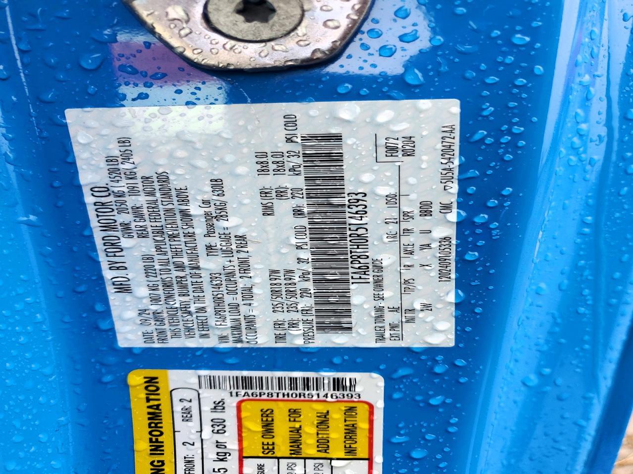 2024 Ford Mustang - zdjęcie 12