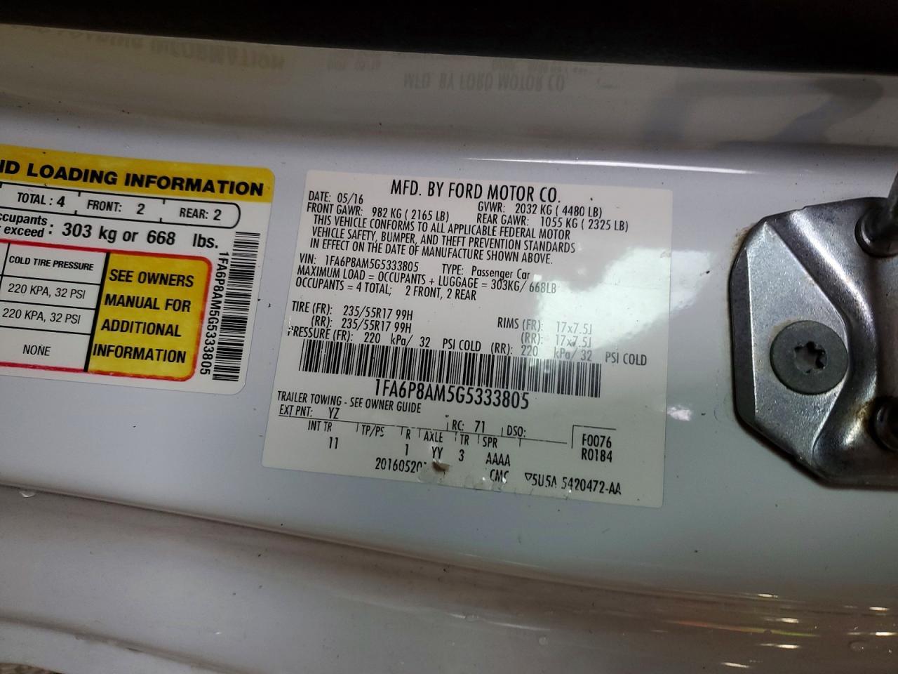 2016 Ford Mustang - zdjęcie 13