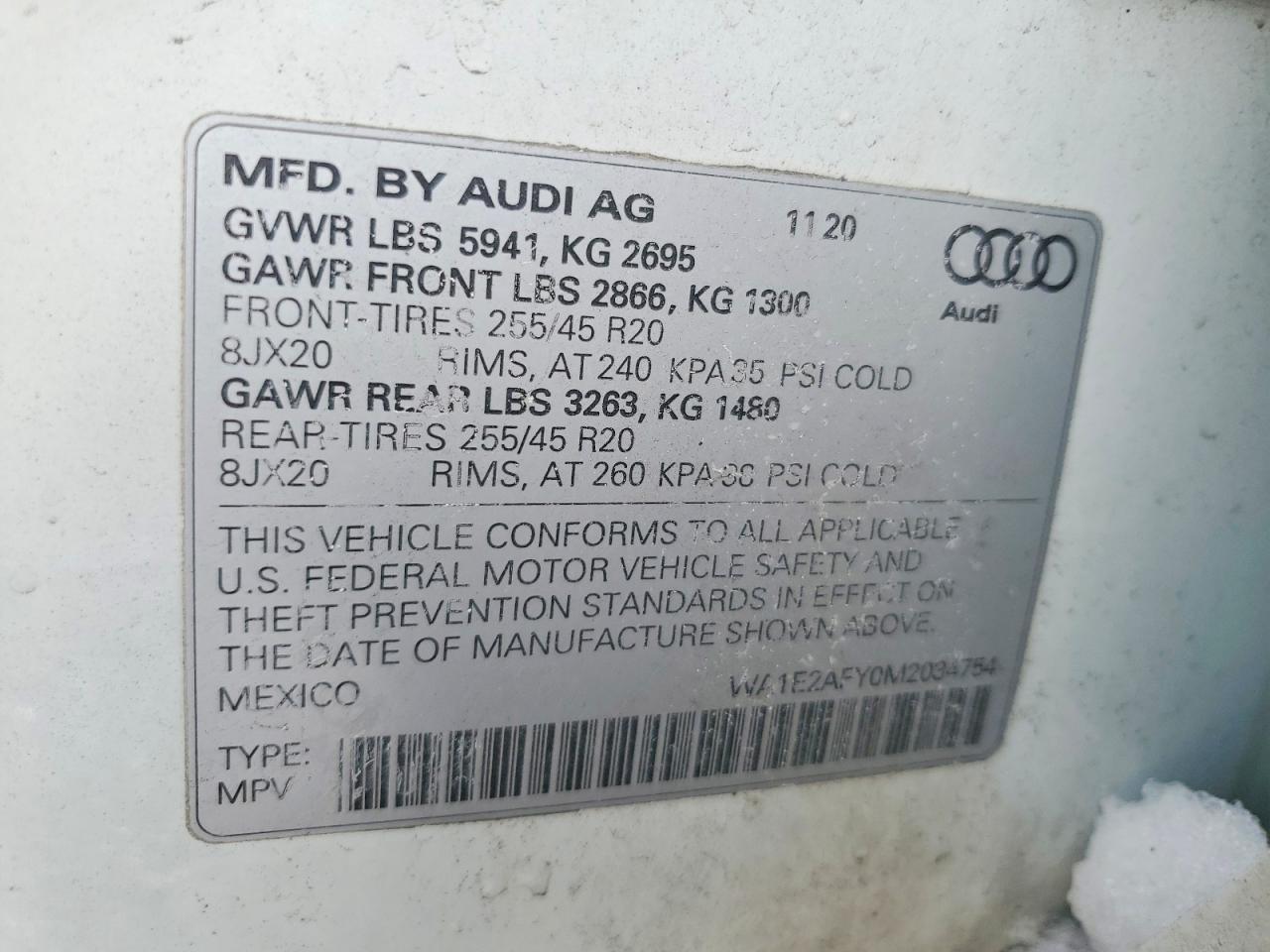 2021 Audi Q5 E Premium Plus - zdjęcie 13