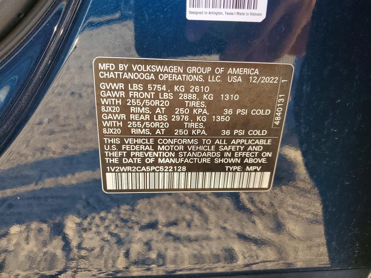 2023 Volkswagen Atlas Se - zdjęcie 14