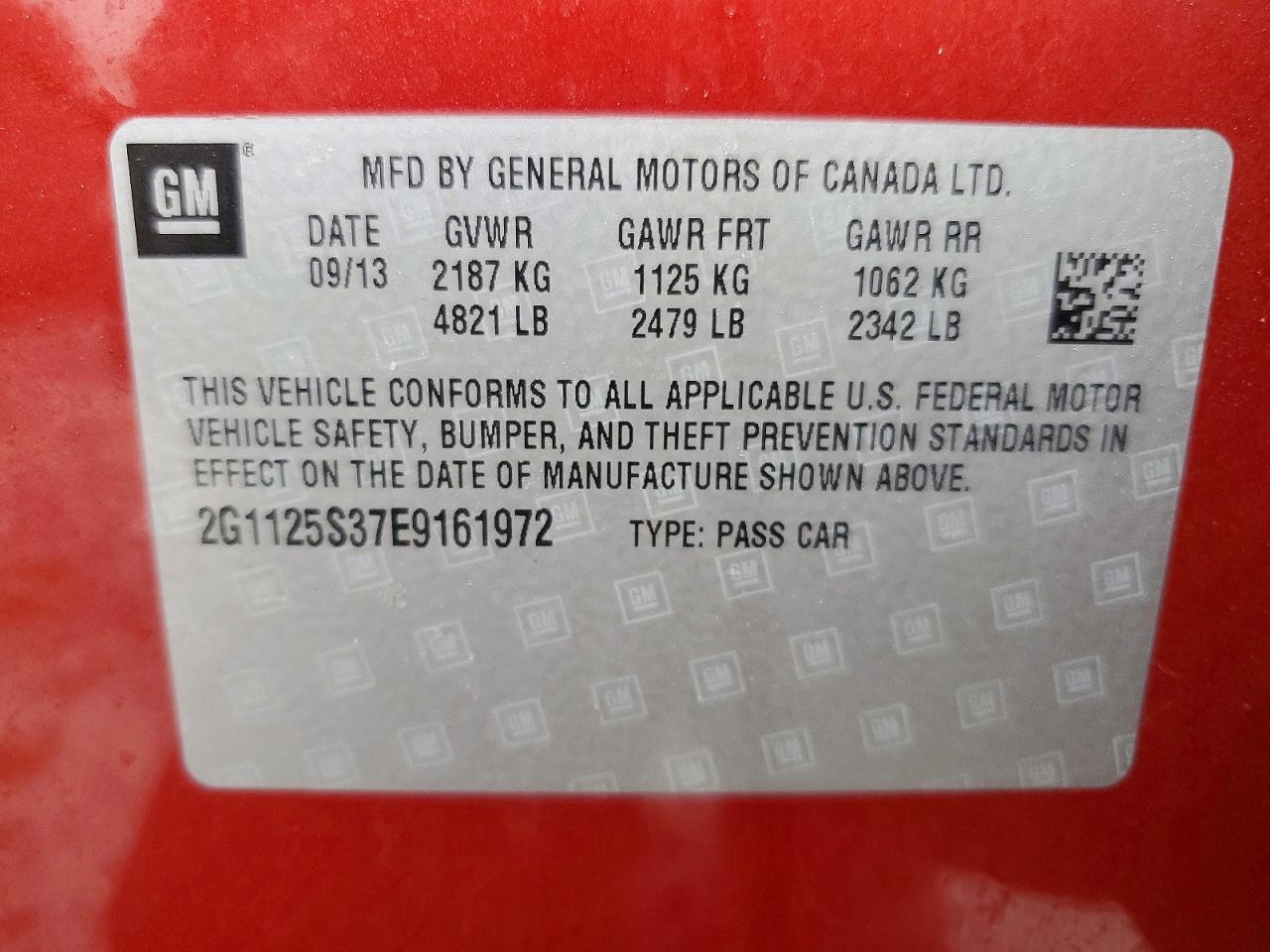 2014 Chevrolet Impala Lt - zdjęcie 12