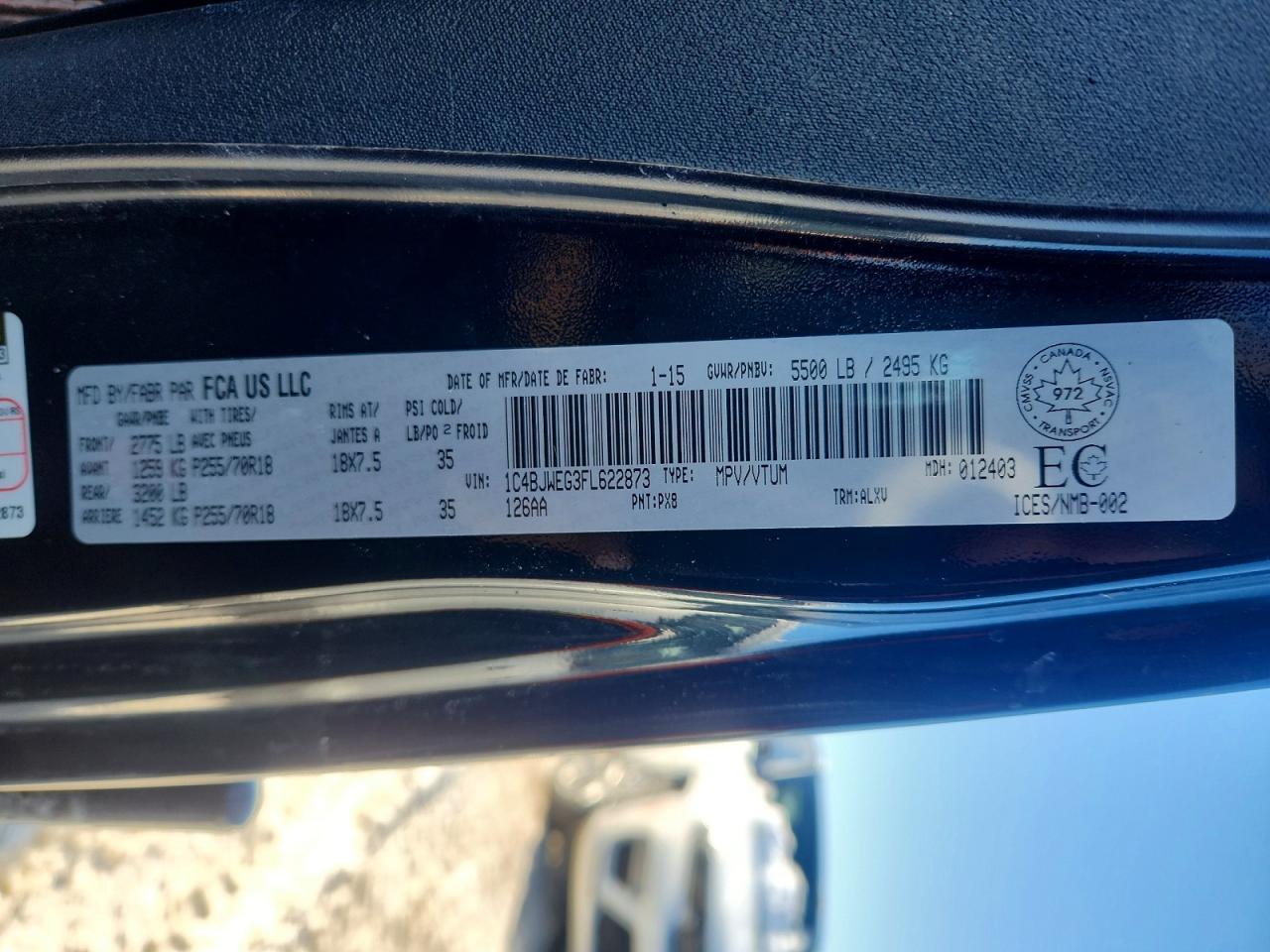 2015 Jeep Wrangler - zdjęcie 12