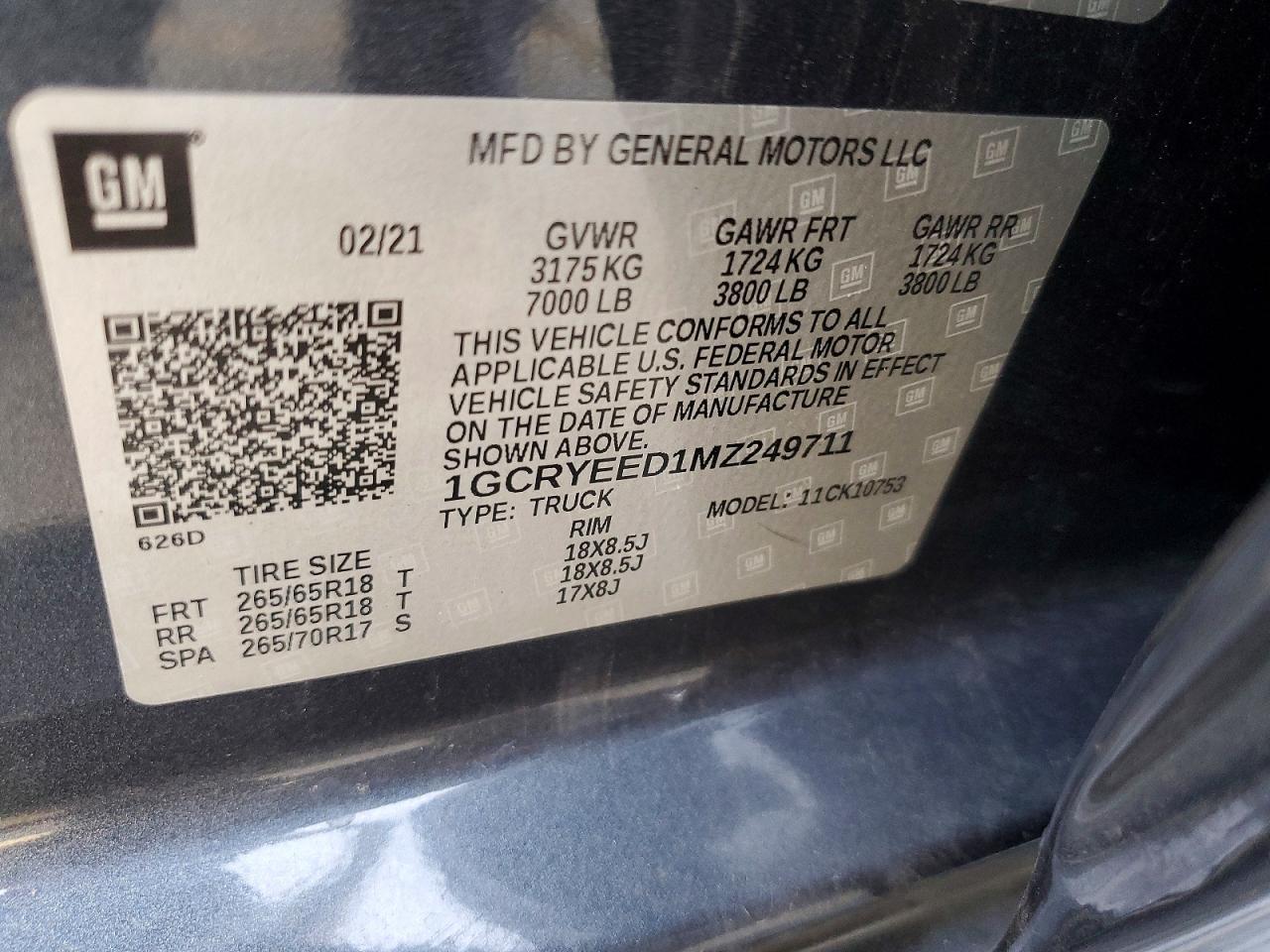 2021 Chevrolet Silverado K1500 Rst - zdjęcie 12