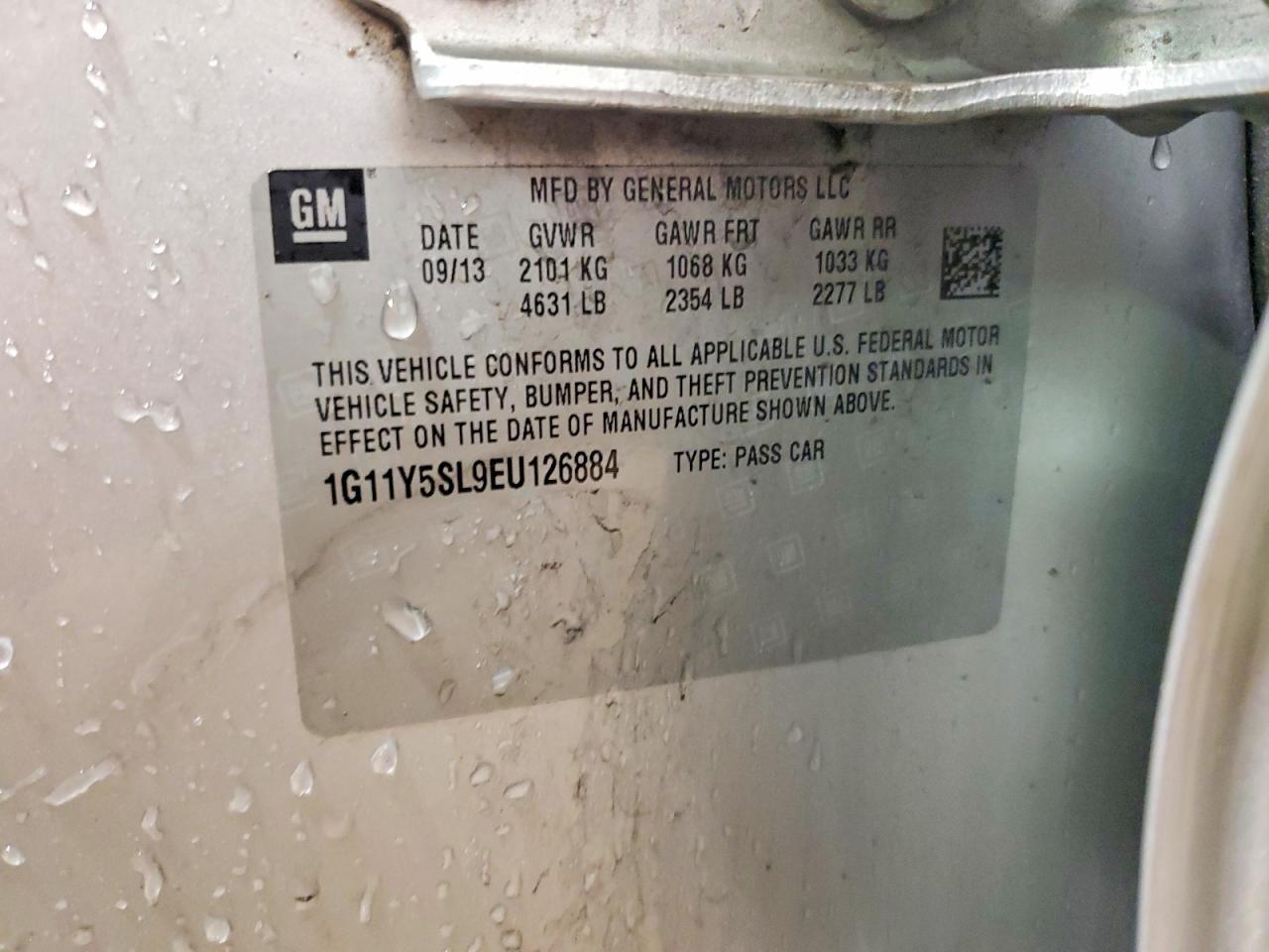 2014 Chevrolet Impala Ls - zdjęcie 12