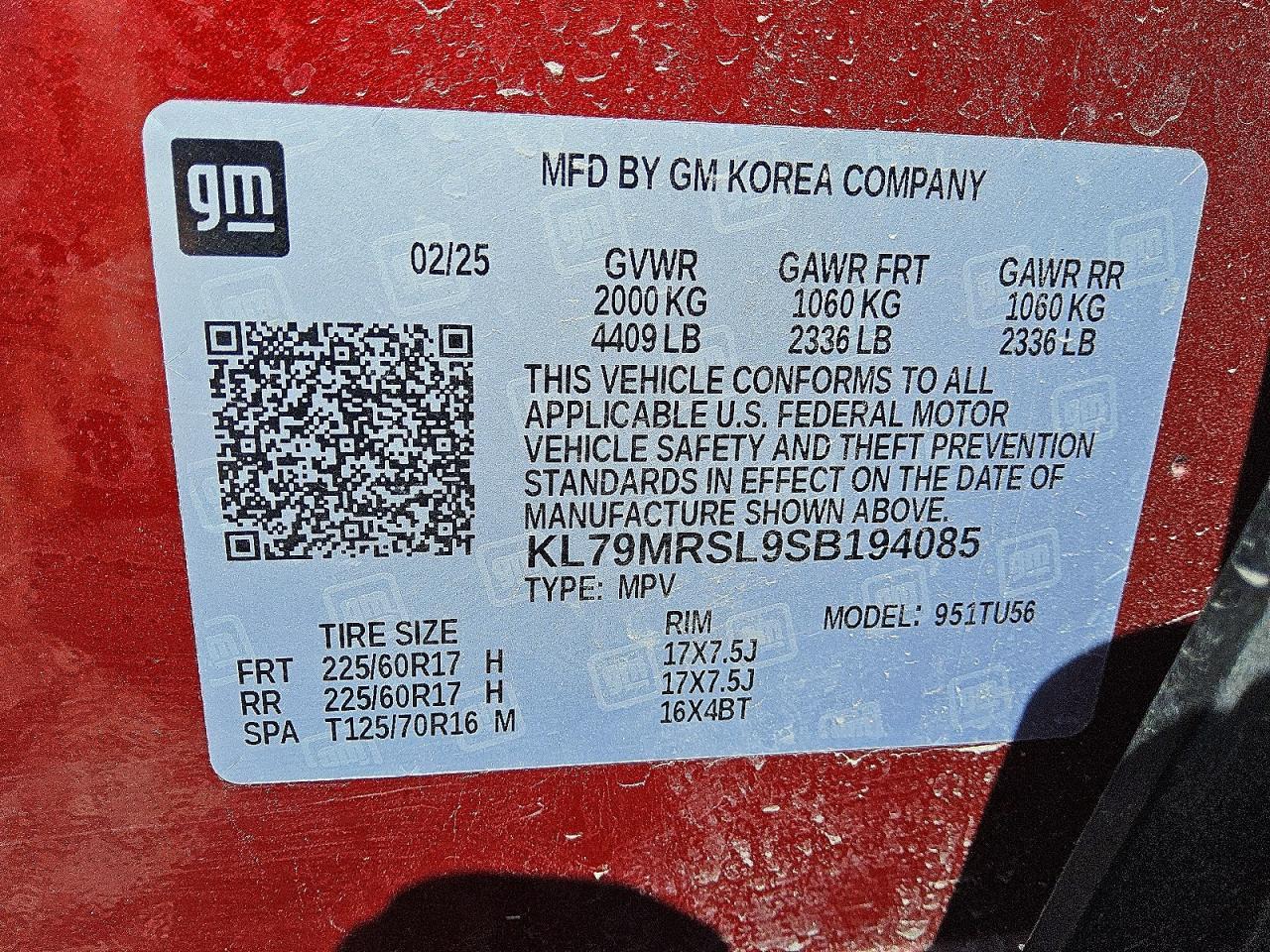 2025 Chevrolet Trailblazer Lt - zdjęcie 13