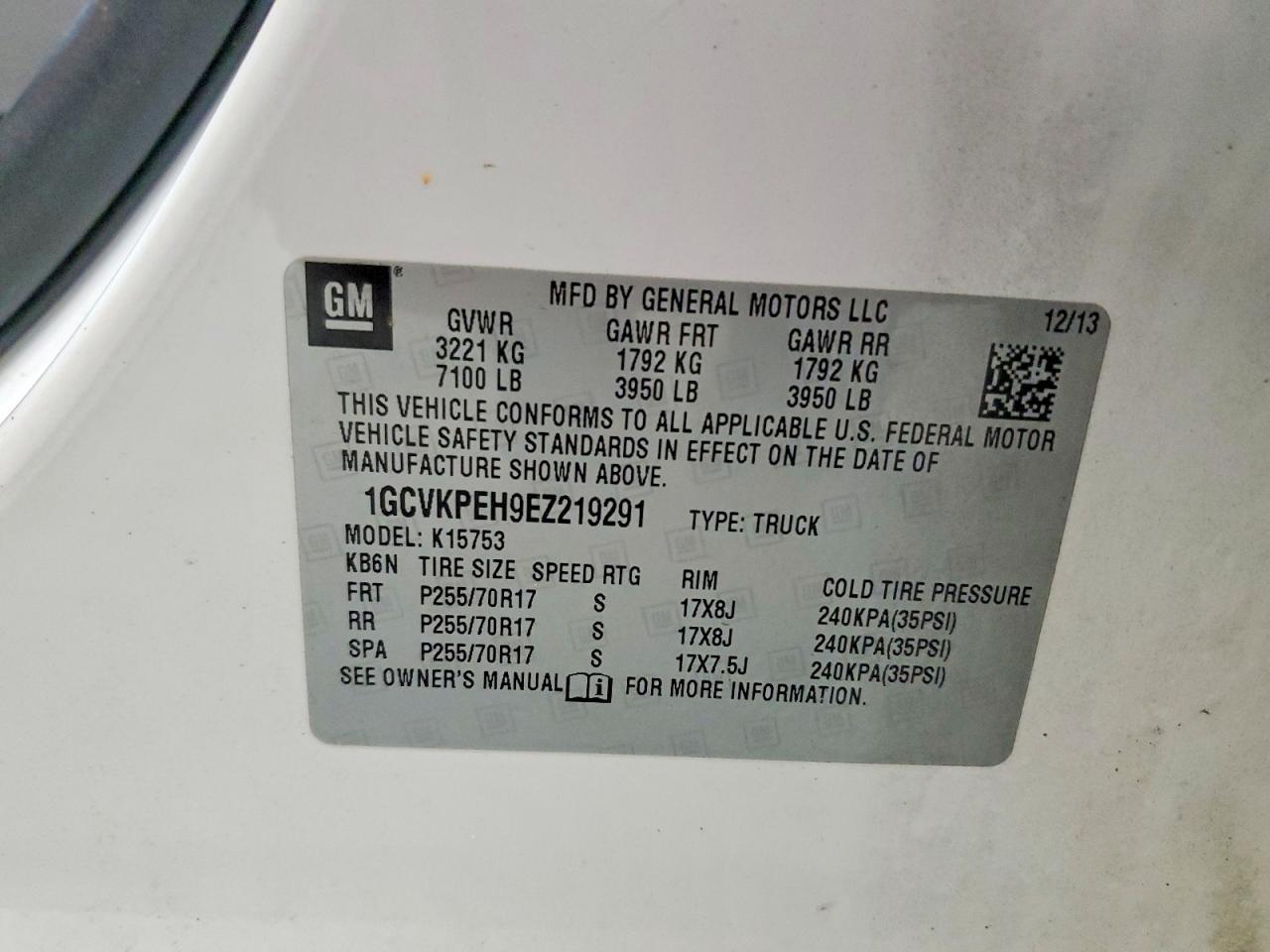 2014 Chevrolet Silverado K1500 - zdjęcie 12