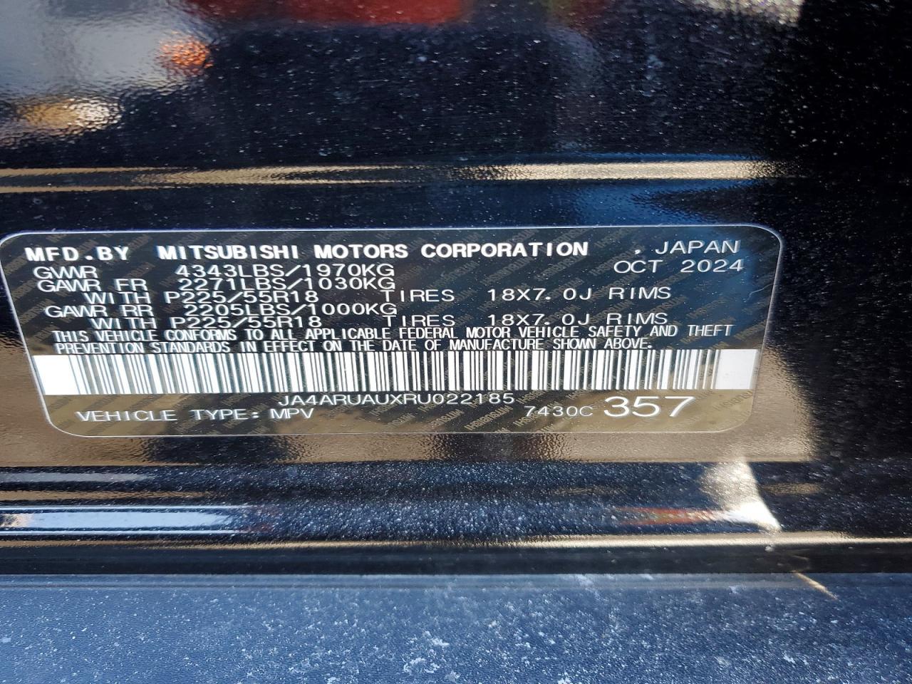 2024 Mitsubishi Outlander Sport S - zdjęcie 14