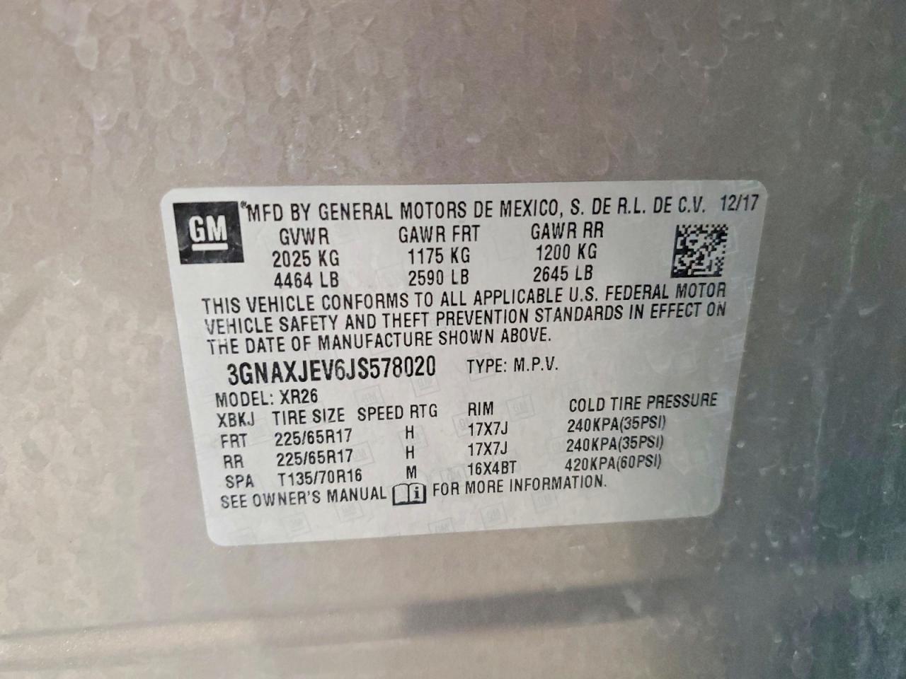 2018 Chevrolet Equinox Lt - zdjęcie 13