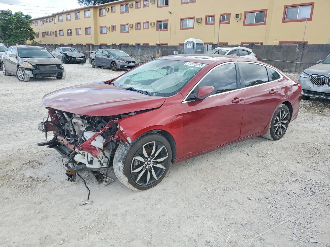 2017 Chevrolet Malibu Lt - zdjęcie główne