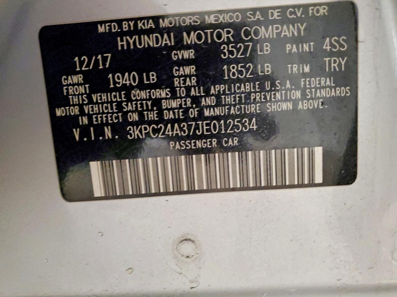 2018 Hyundai Accent Se - zdjęcie 12