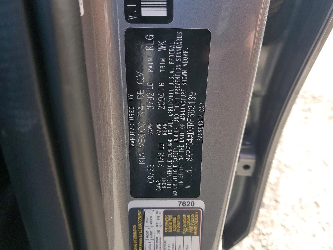 2024 Kia Forte Gt Line - zdjęcie 13