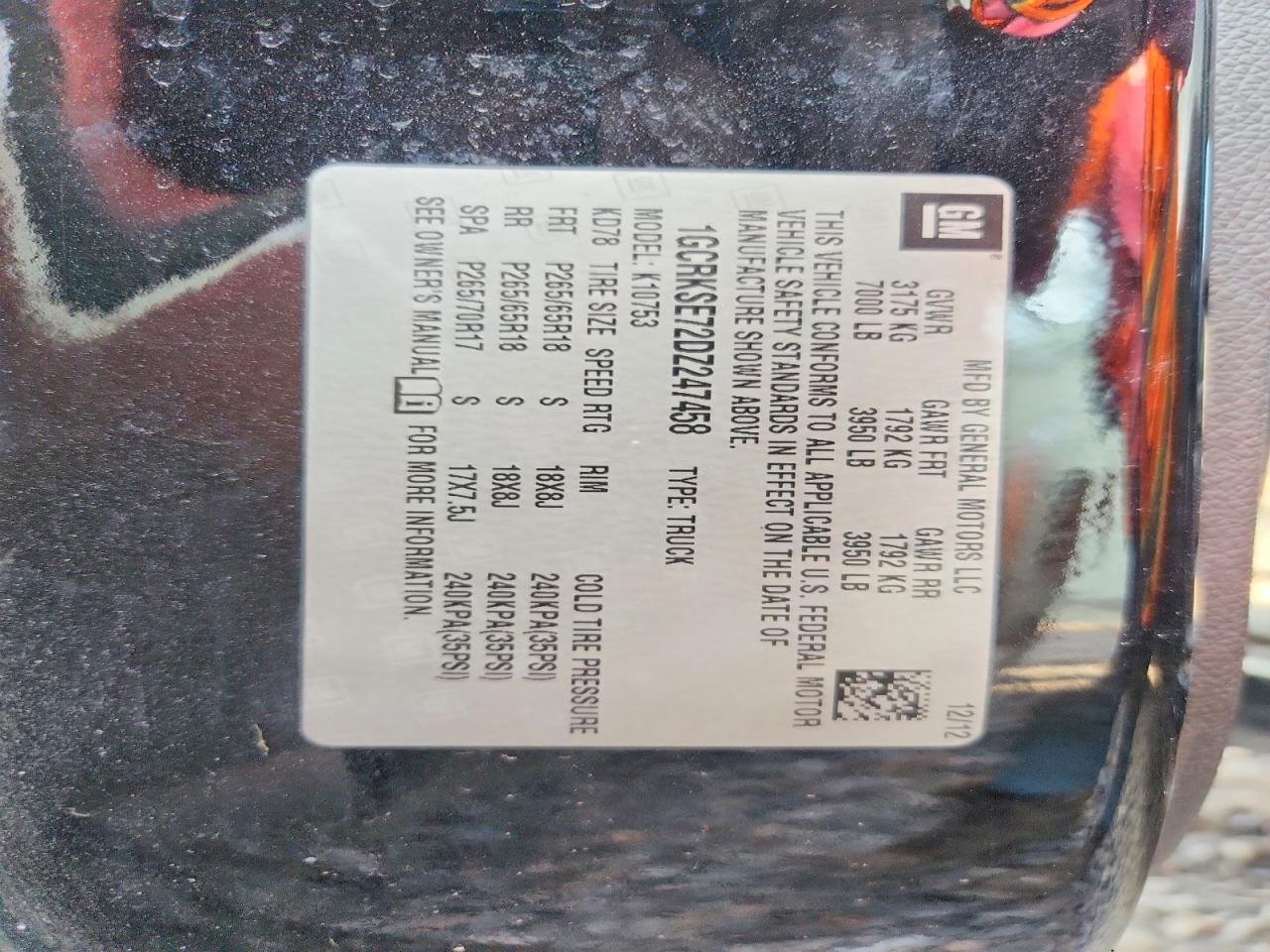 2013 Chevrolet Silverado K1500 Lt - zdjęcie 12