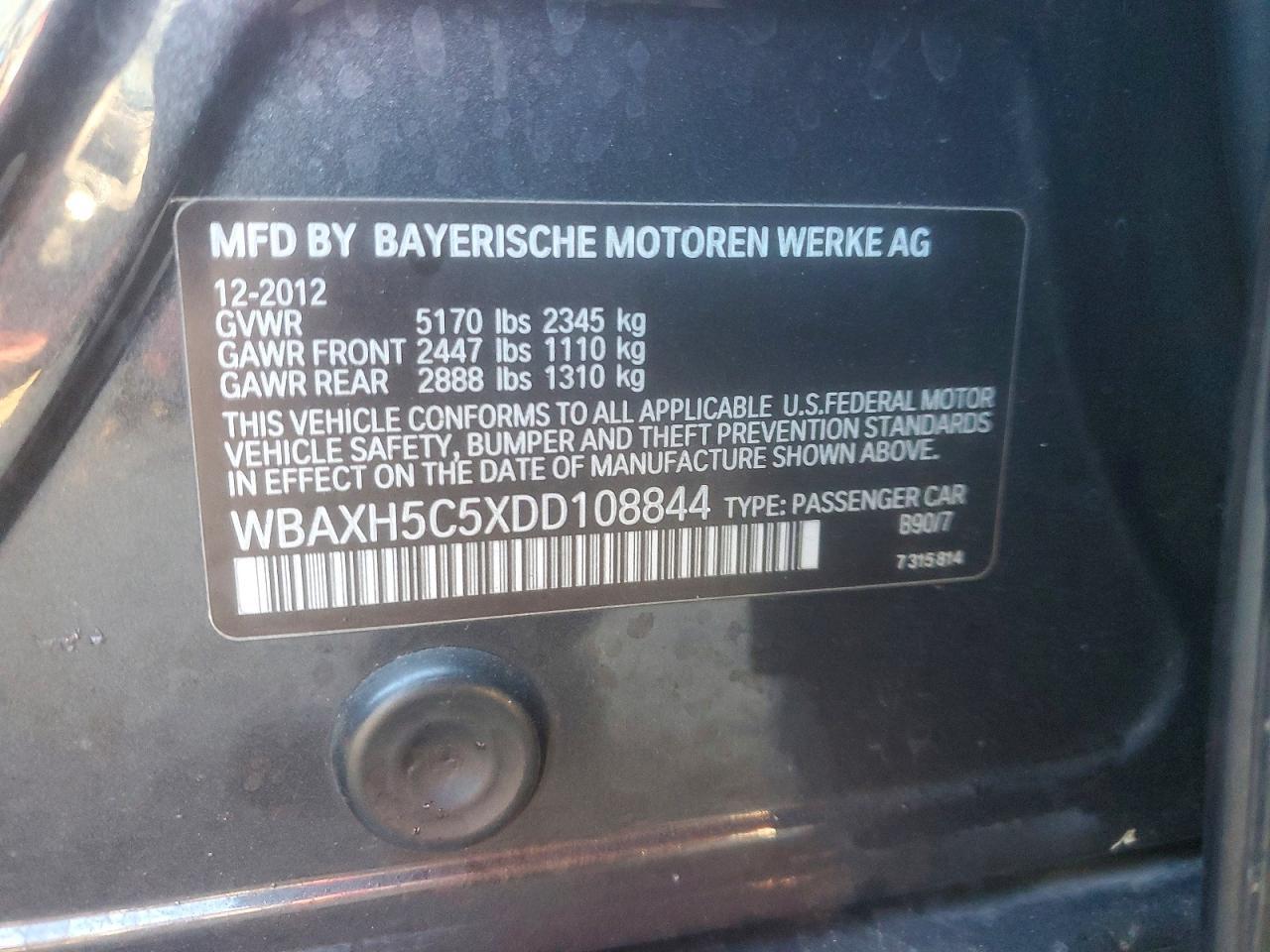 2013 BMW 528 Xi - zdjęcie 12