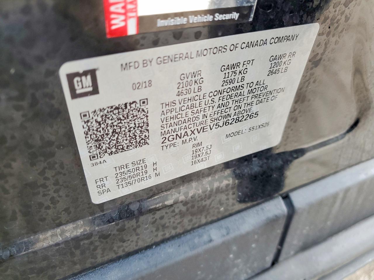 2018 Chevrolet Equinox Premier - zdjęcie 13