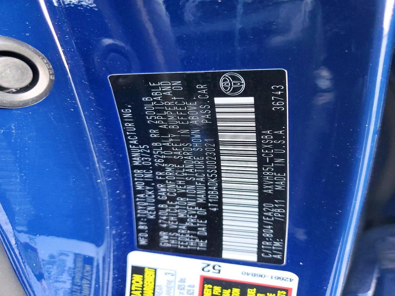 2025 Toyota Camry Se - zdjęcie 13