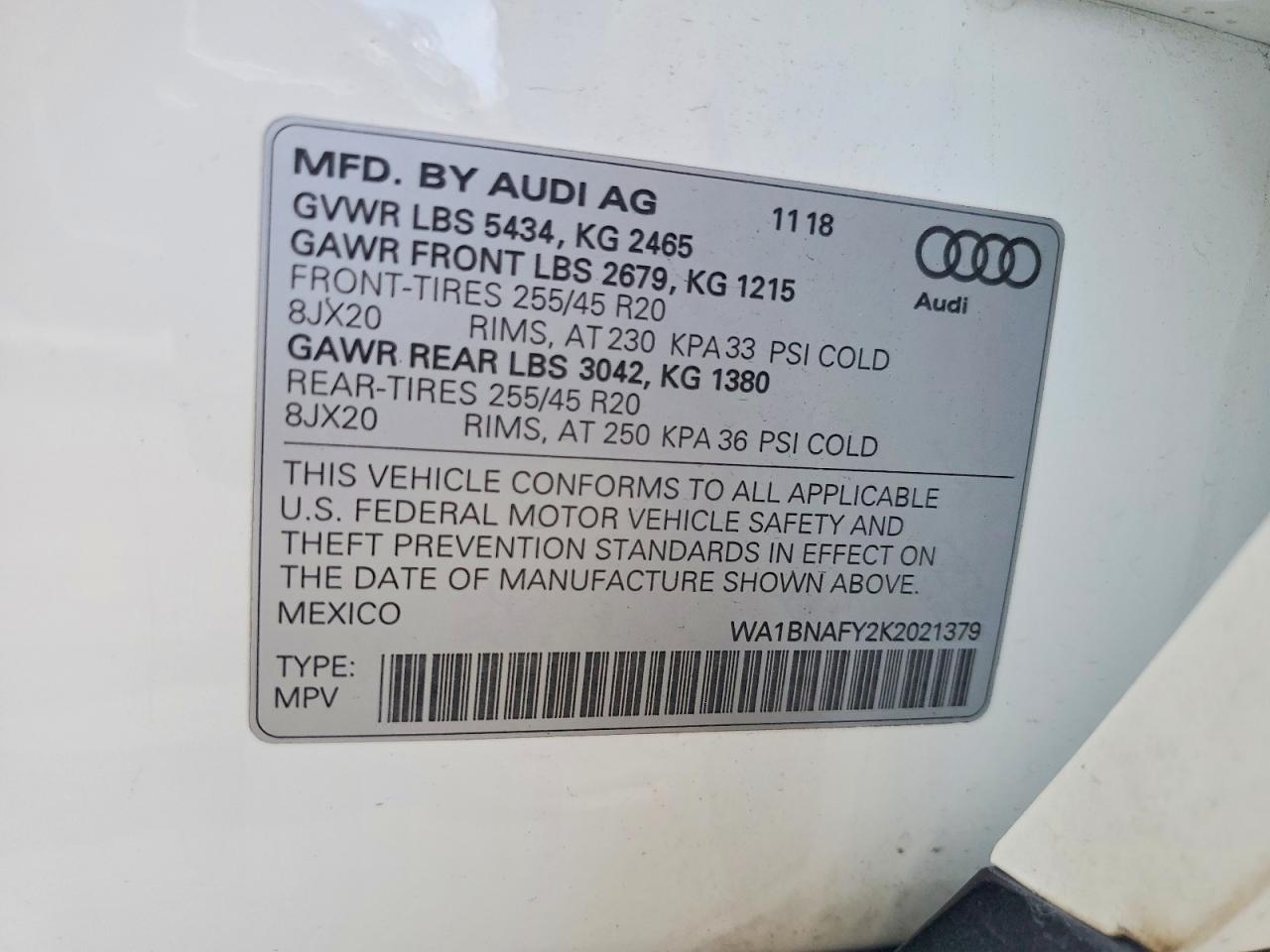 2019 Audi Q5 Premium Plus - zdjęcie 13