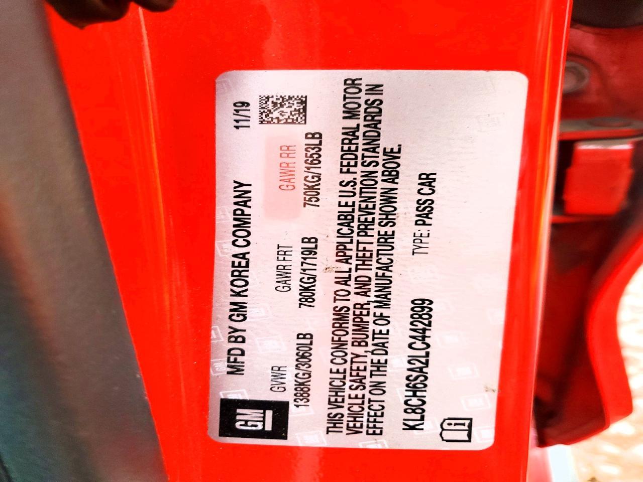 2020 Chevrolet Spark Activ - zdjęcie 12