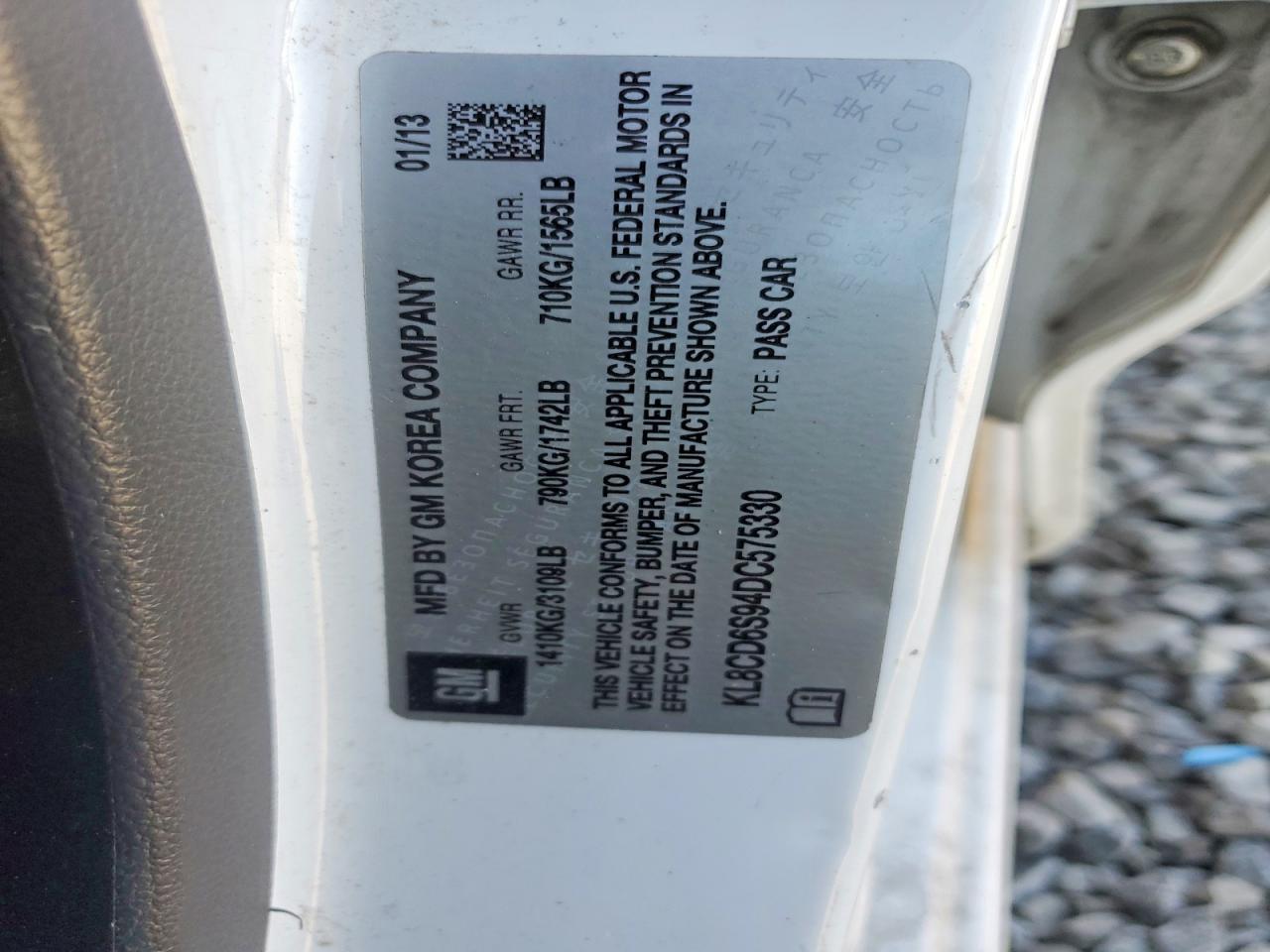 2013 Chevrolet Spark 1Lt - zdjęcie 14