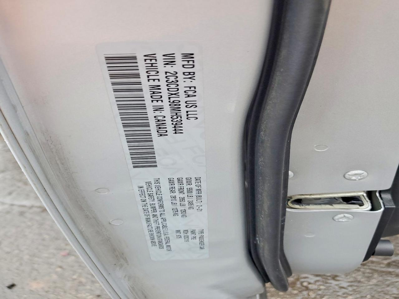 2021 Dodge Charger Srt Hellcat - zdjęcie 12