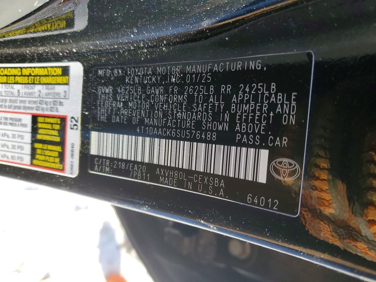 2025 Toyota Camry Xse - zdjęcie 12