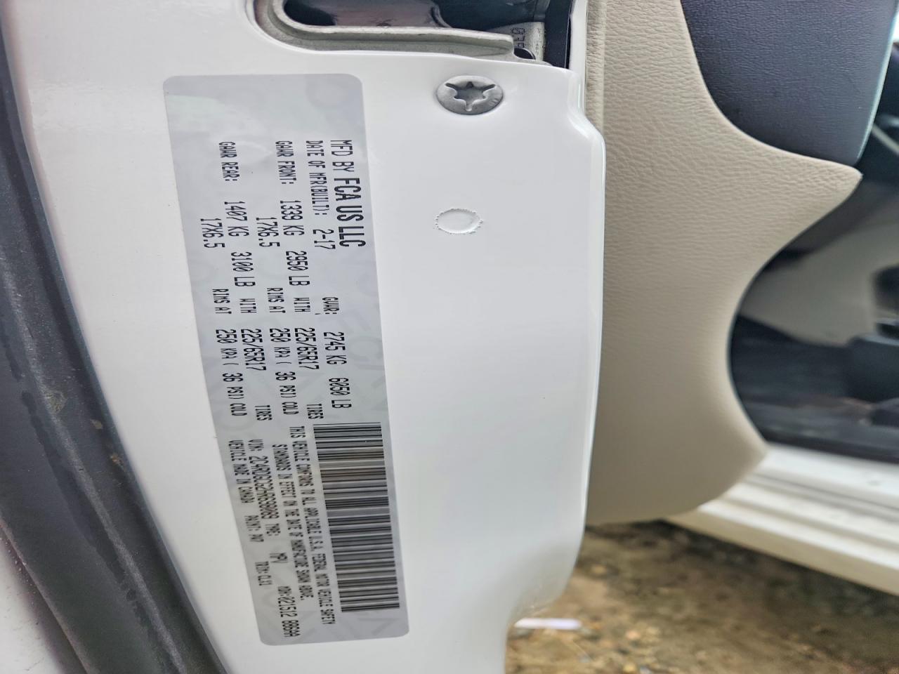 2017 Dodge Grand Caravan Sxt - zdjęcie 14