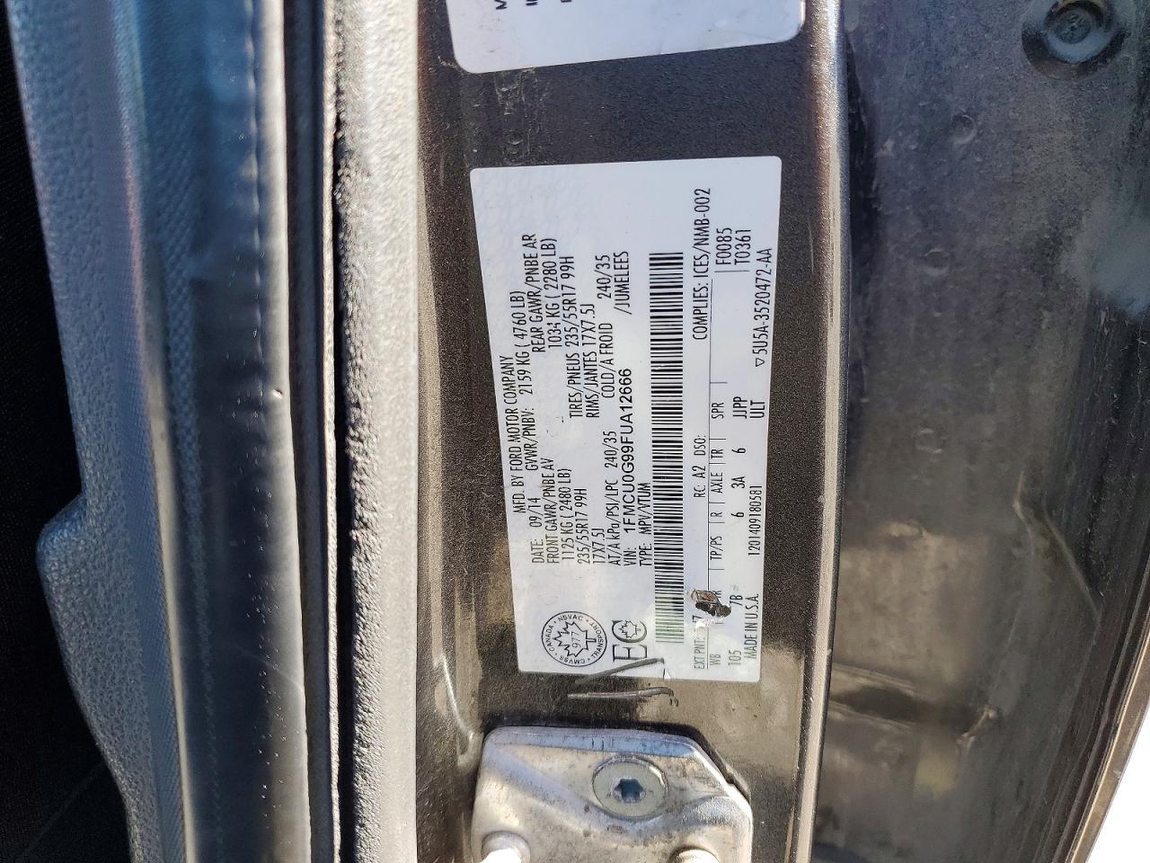 2015 Ford Escape Se - zdjęcie 13