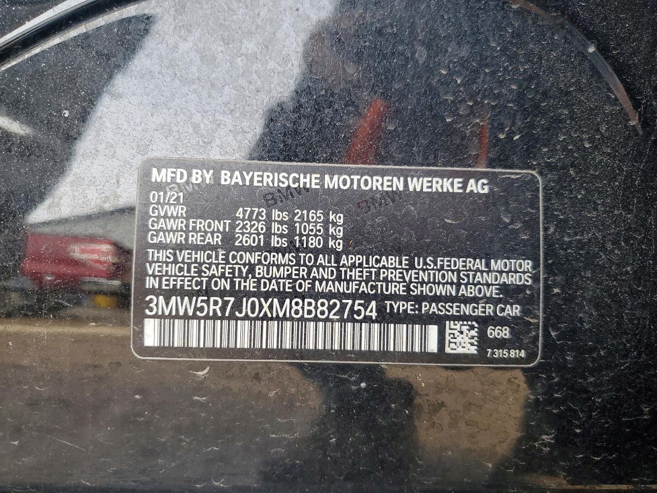 2021 BMW 330Xi - zdjęcie 13