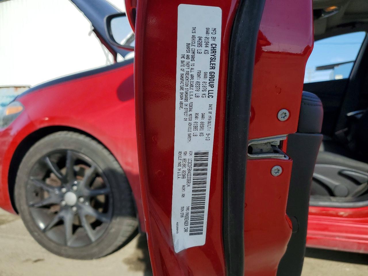 2013 Dodge Dart Sxt - zdjęcie 12