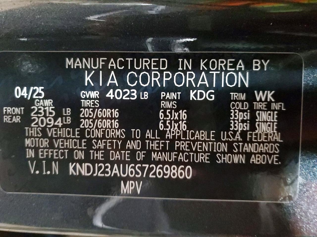 2025 Kia Soul Lx - zdjęcie 13