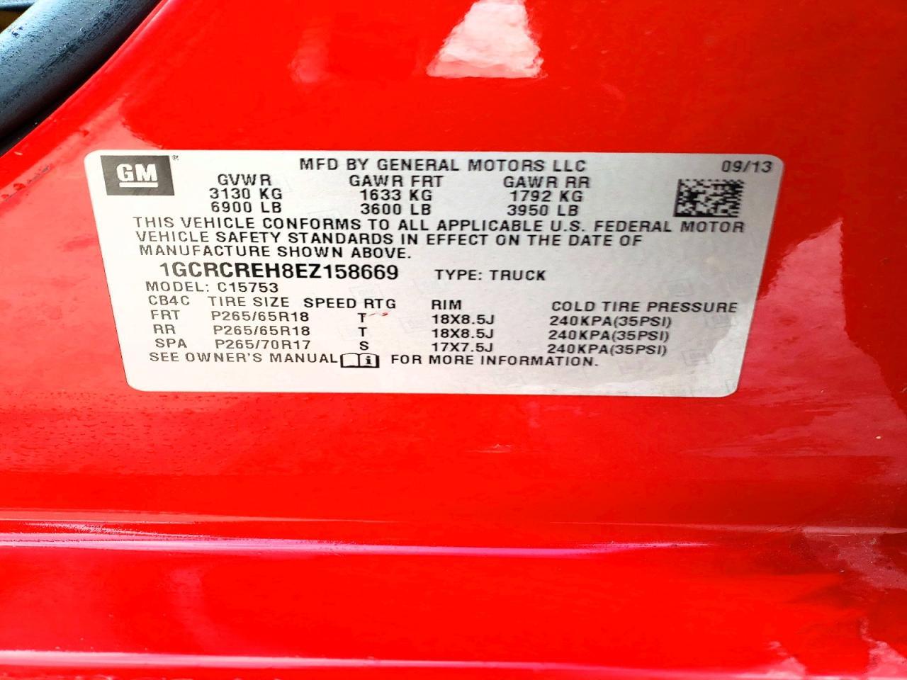 2014 Chevrolet Silverado C1500 Lt - zdjęcie 12
