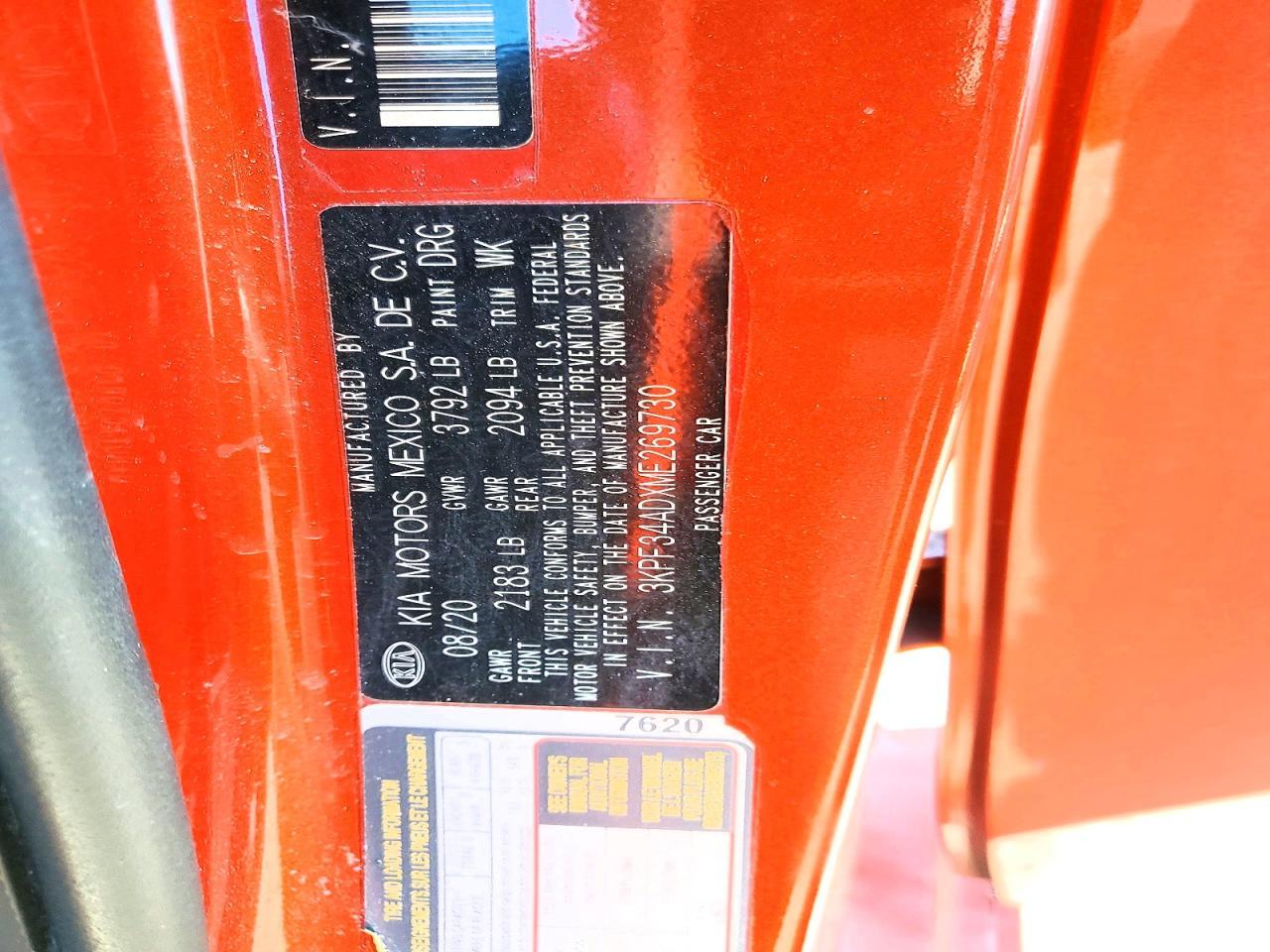 2021 Kia Forte Gt-Line - zdjęcie 13