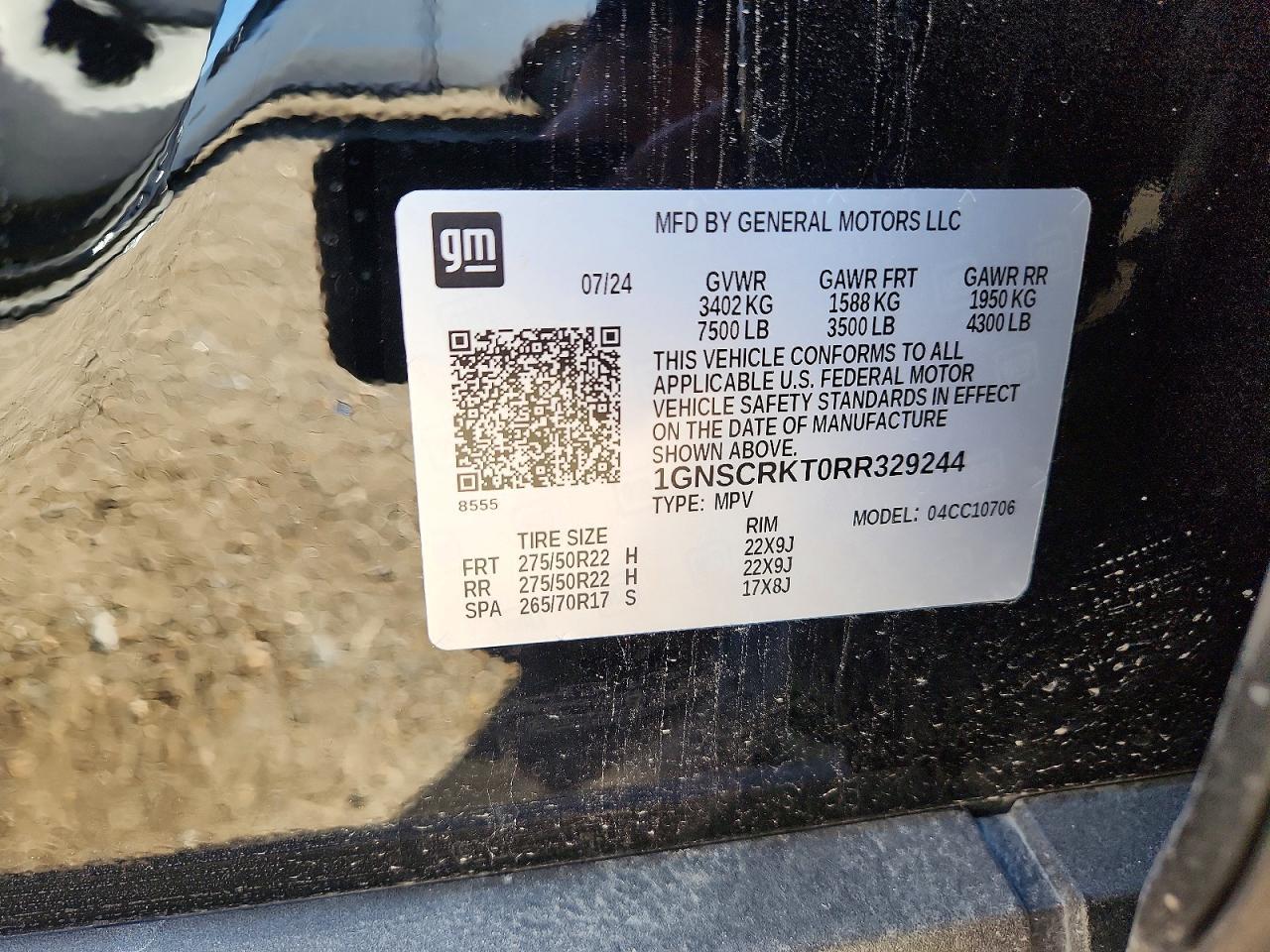 2024 Chevrolet Tahoe C1500 Rst - zdjęcie 13