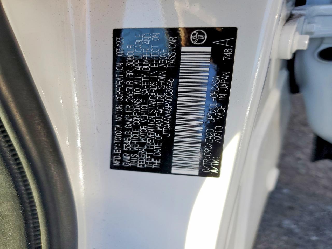 2023 Toyota Mirai Xle - zdjęcie 13