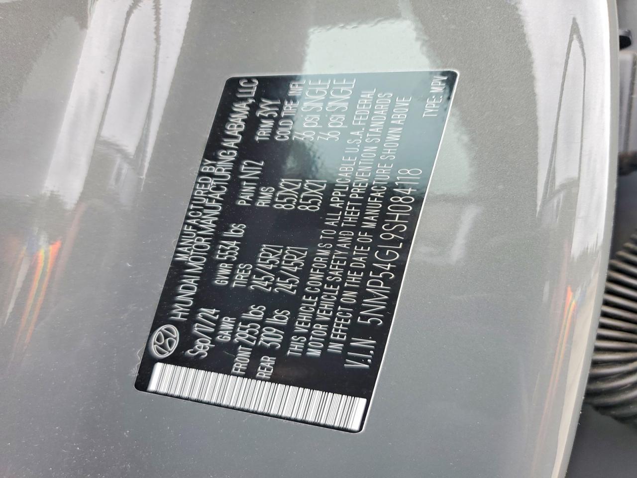 2025 Hyundai Santa Fe Calligraphy - zdjęcie 13