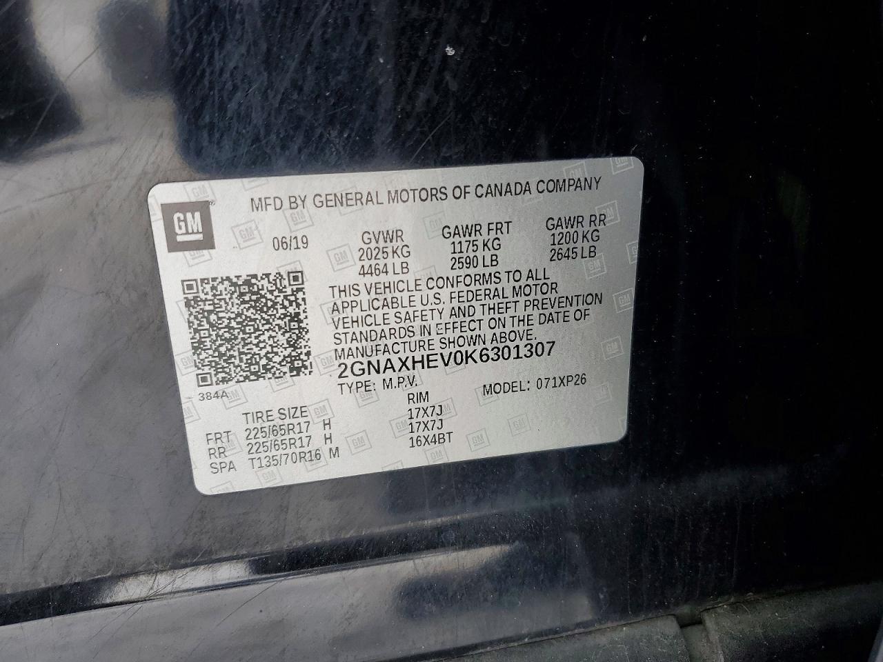 2019 Chevrolet Equinox Ls - zdjęcie 13